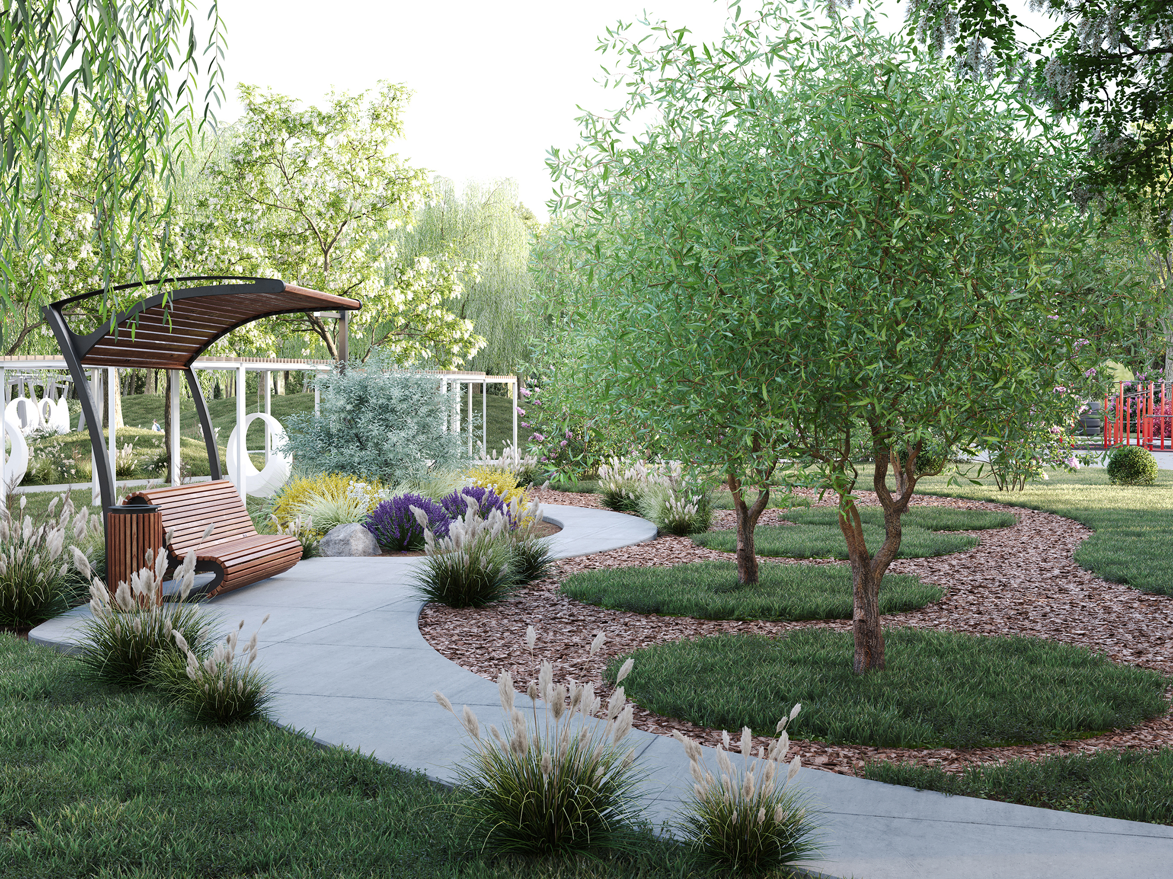 High-end property development exterior CGI